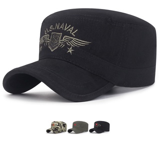 Nón lính US Naval mạnh mẽ, tôn dáng - Mũ lưỡi trai thời trang phong cách lính