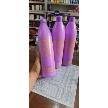 Oxy Hair Sille Sữa Collagen chai tím 1000 ml siêu thơm lên màu nhanh ít khô tóc  Tận Gốc  trợ nhuộm không rát da đầu .