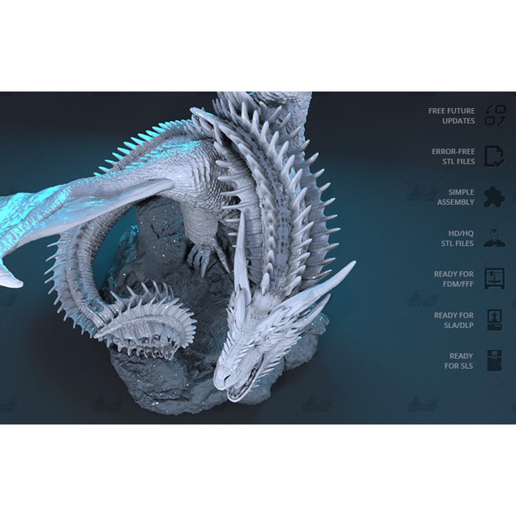 File in 3D Game of Thrones - Dragon