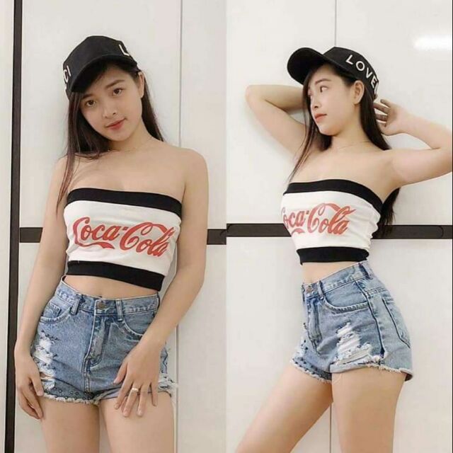 Áo ống coton 4 chiều co dãn tốt
