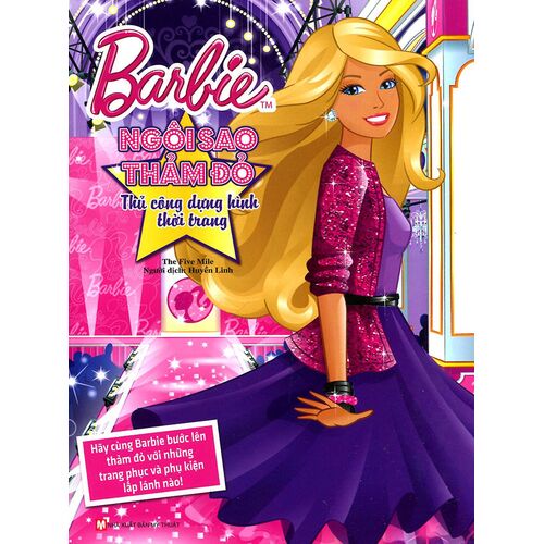 Sách - Ngôi sao thảm đỏ - Barbie thủ công dựng hình thời trang