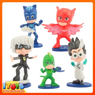 5 nhân vật PJ Masks có chân đế - 10cm