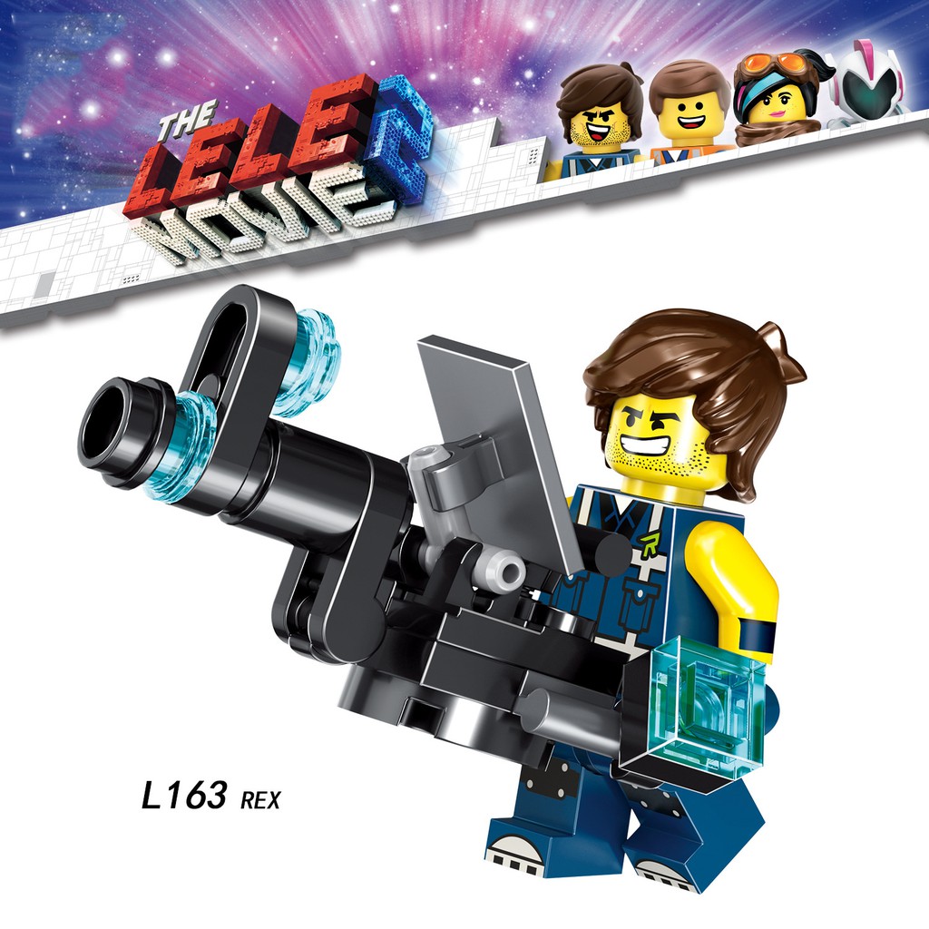 Bộ 2 Mô Hình Nhân Vật L163-L175 Trong Phim Lucy Rex