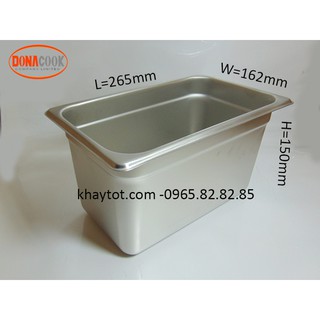 KHAY KEM GN 1/4-150MM(CÓ NẮP)