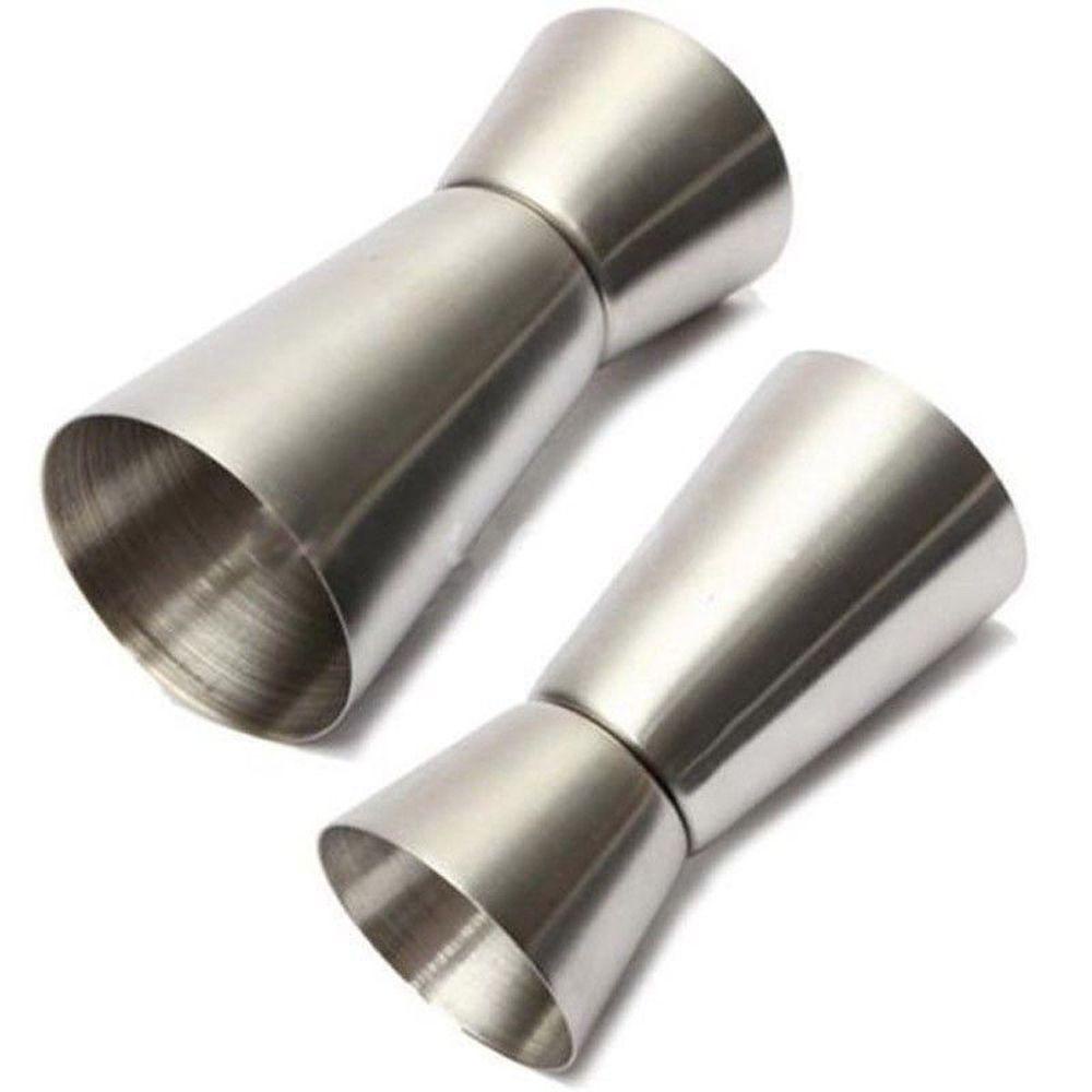 Cốc Đong 25 / 50ml Bằng Thép Không Gỉ Hai Đầu Dùng Trong Nhà Bếp
