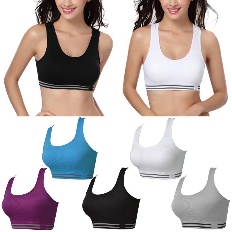 Bra thể thao kèm mút nâng ngực thiết kế năng động cho phái nữ | BigBuy360 - bigbuy360.vn