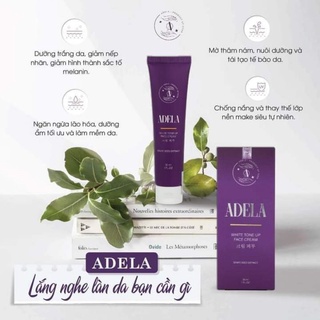 Combo Kem + Sữa rửa mặt Adela
