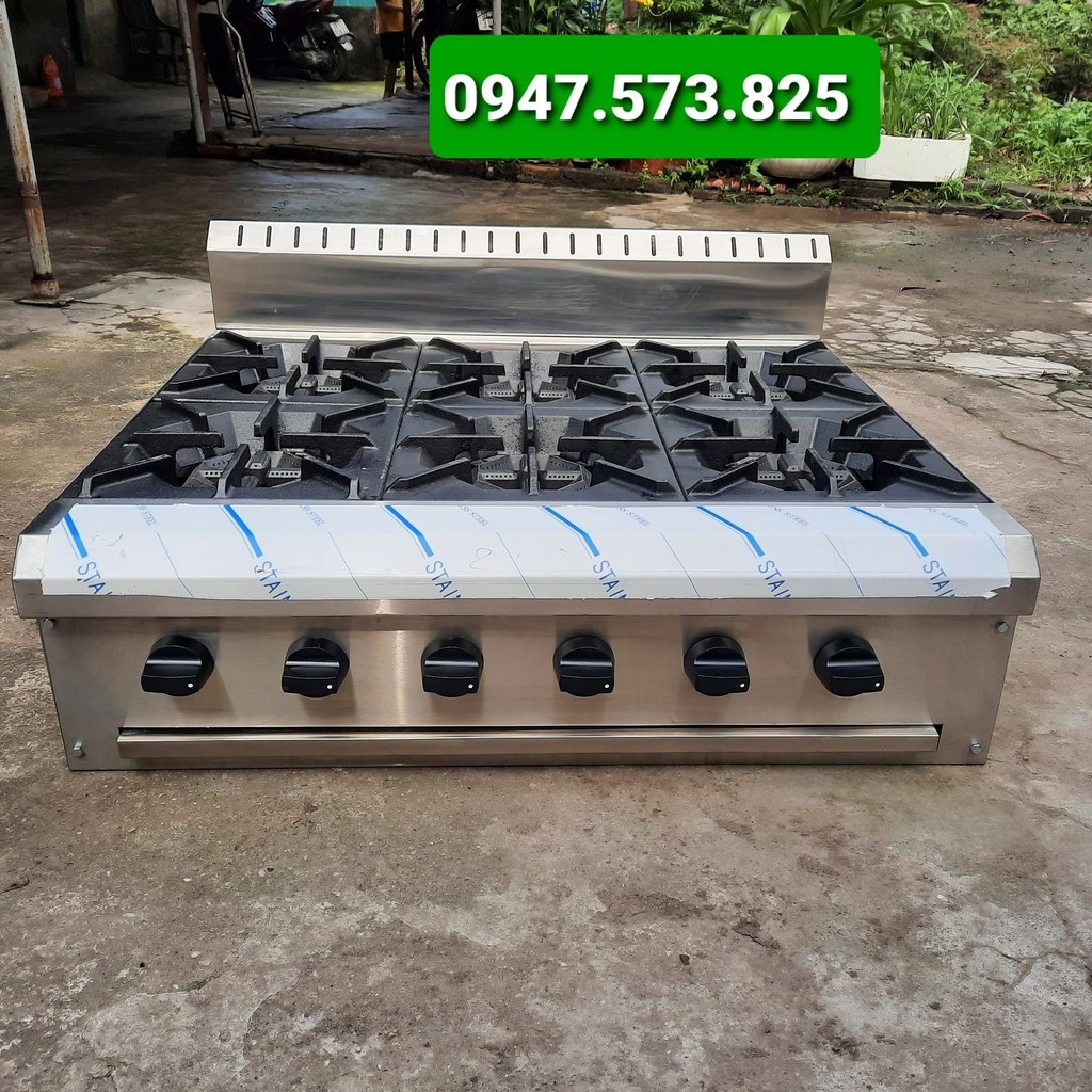 Bếp Âu 6 Họng Thành Phát| Cung cấp các loại bếp âu công nghiệp