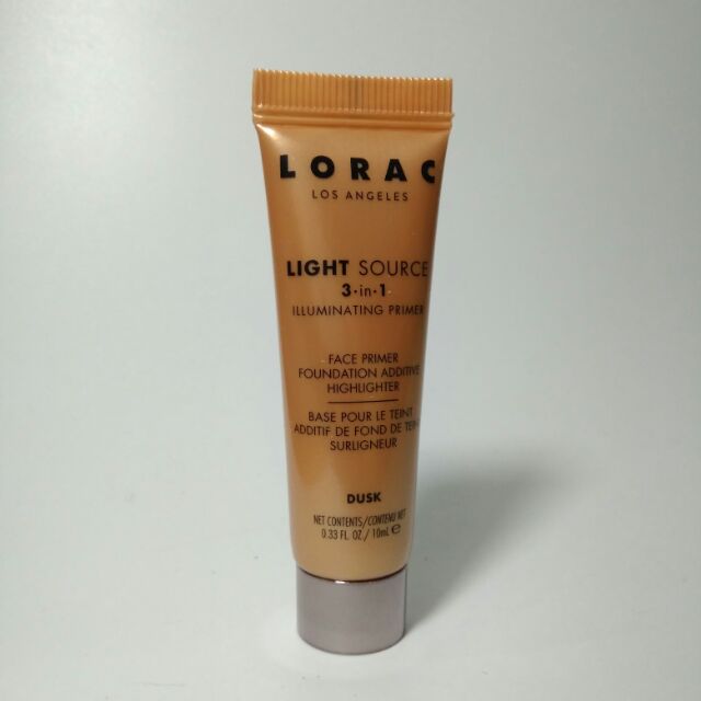 Kem lót bắt sáng LORAC Light Source 3-in-1 Illuminating Primer –Tone Dusk ánh vàng đồng 10ml | BigBuy360 - bigbuy360.vn