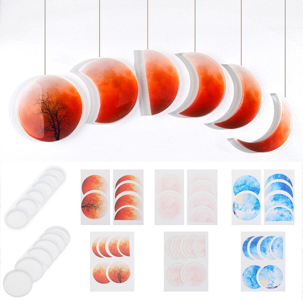 Khuôn Làm Đế Lót Ly Bằng Nhựa Resin DIY