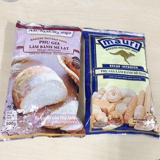 Phụ Gia Làm Bánh Mì Mauri Lạt, Ngọt Gói 500G Có Chiếc Lẻ