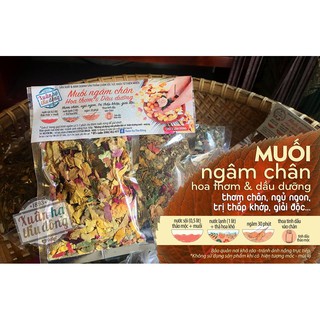 Muối ngâm chân thảo dược Đà Lạt 1893 thải độc (tặng kèm tinh dầu dưỡng chân)