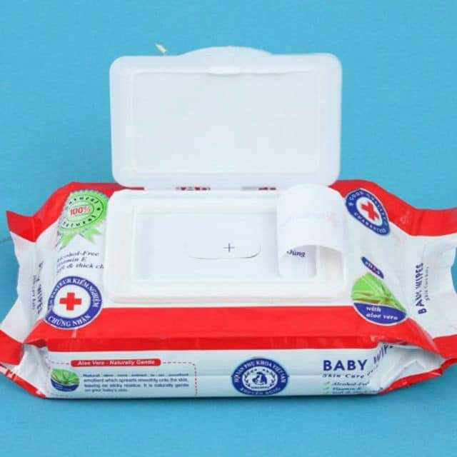 KHĂN GIẤY ƯỚT CÓ MÙI THƠM NHẸ-GÓI 80 gram