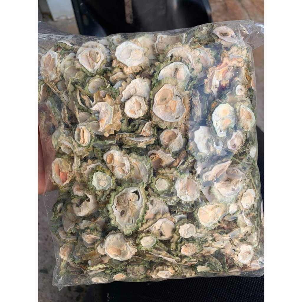 Mướp đắng rừng (khổ qua rừng) sấy khô thái lát 1kg tốt cho người tiểu đường, cao huyết áp