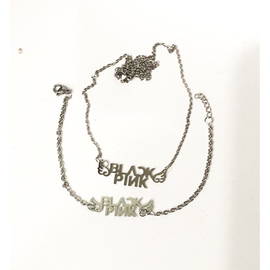 Combo vòng tay BP Lisa Jisoo Jennie Rose phụ kiện thời trang thần tượng hàn quốc