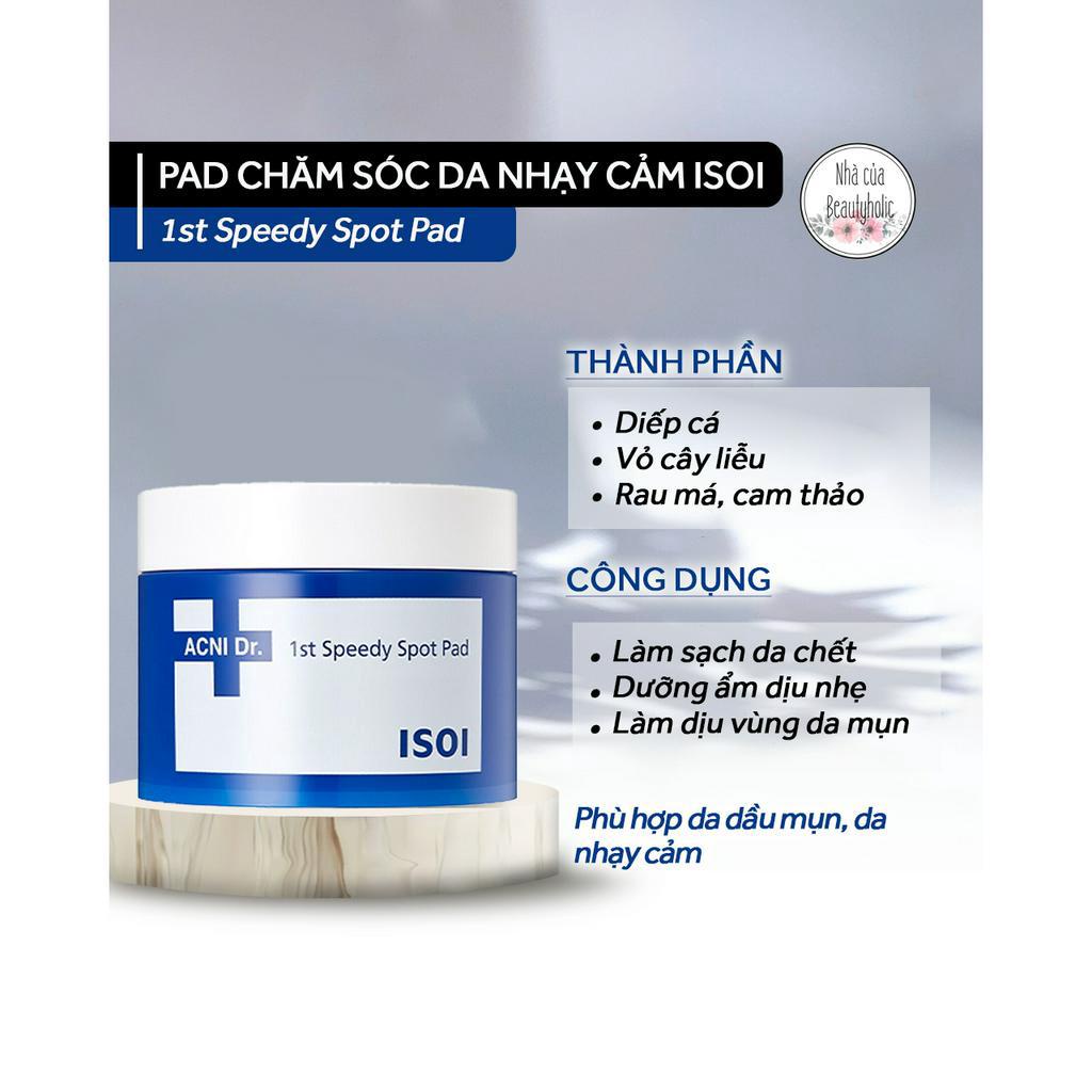 Pad chăm sóc da mụn ISOI 1ST SPEEDY SPOT PAD