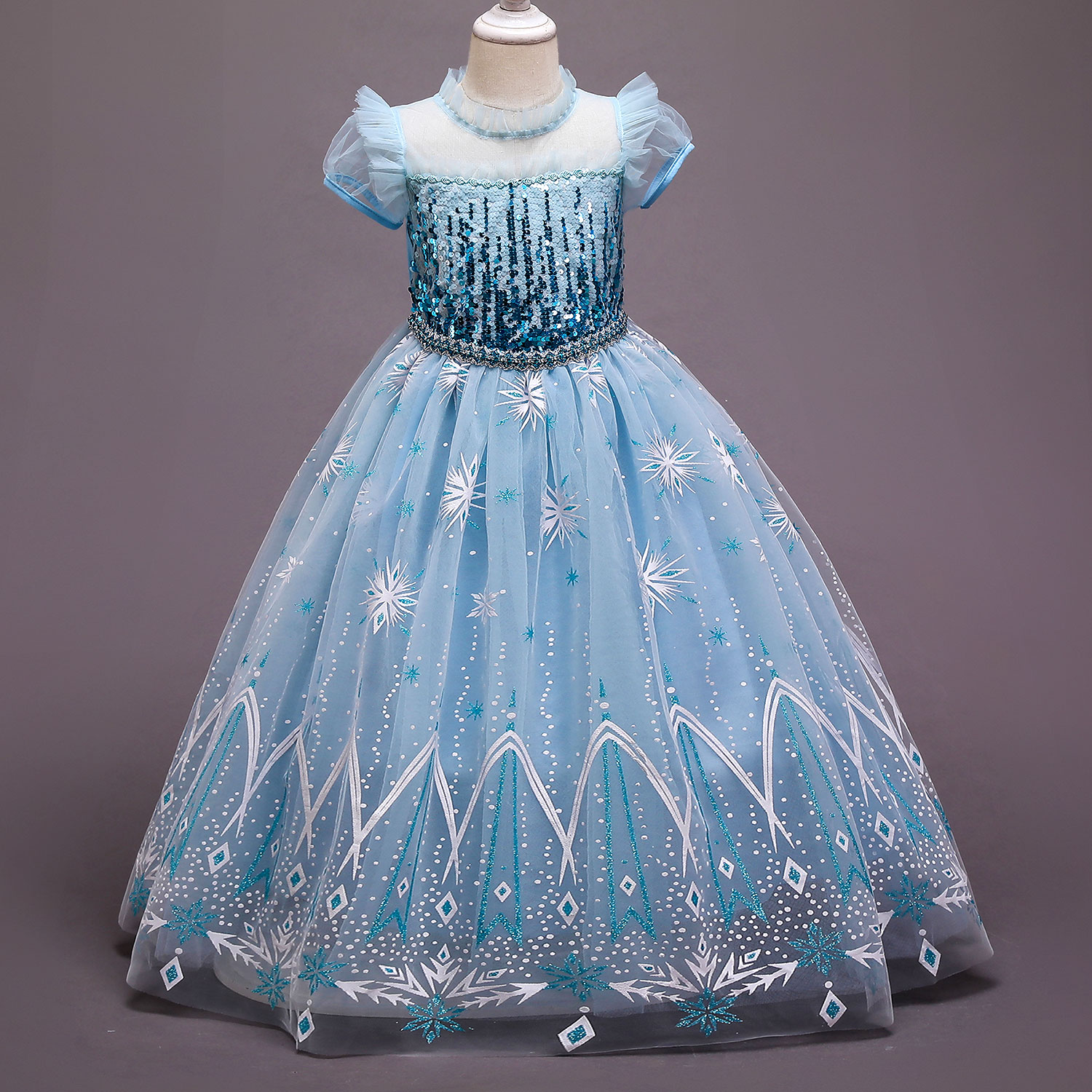  Đầm Công Chúa Elsa Hợp Thời Trang Cho Bé Gái 2021