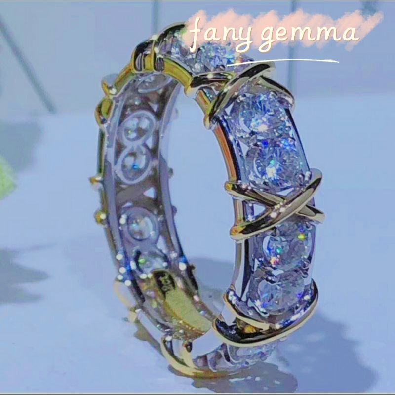 Nhẫn đôi, nhẫn đính đá phong cách T&C