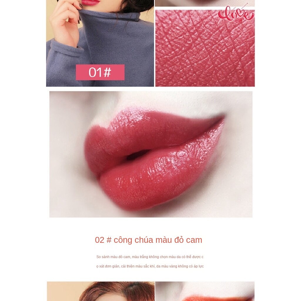 (Hàng Mới Về) Son Môi Chống Thấm Nước Lâu Trôi Không Phai Mềm Mịn Như Nhung | BigBuy360 - bigbuy360.vn