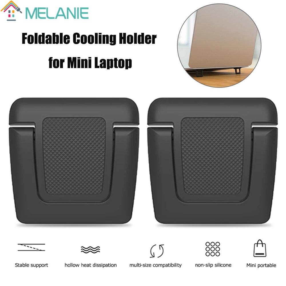 Set 2 giá đỡ laptop mini có thể gấp lại tiện dụng