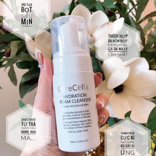 Sữa rửa mặt tạo bọt carecella của gcoop