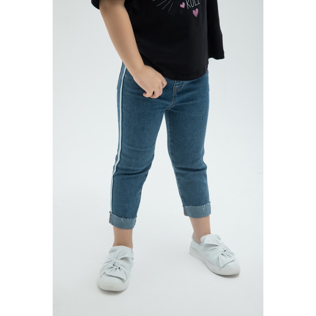 Quần bò ống đứng bé gái IVY moda MS 25G0300