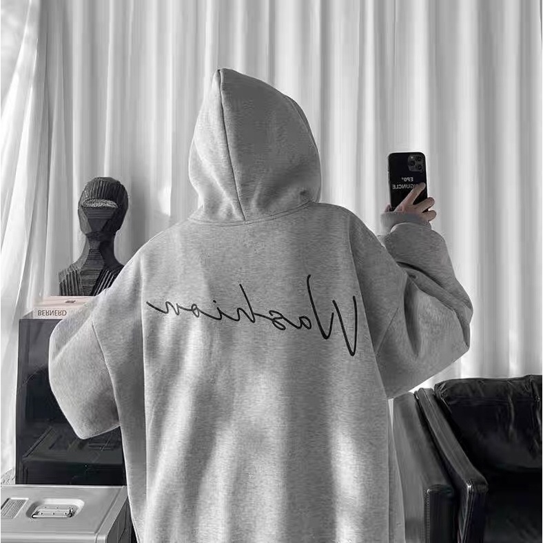 Áo Hoodie Nam Nữ Chất Nỉ Dày Mịn Thời Trang Cùng Họa Tiết Chữ IN Đẹp Thời Trang Super Fashion