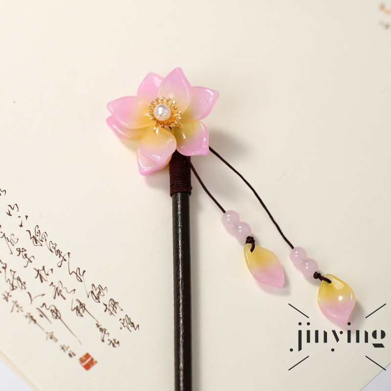 GETNOIVAS Trâm cài tóc hình bông hoa đơn giản tinh tế