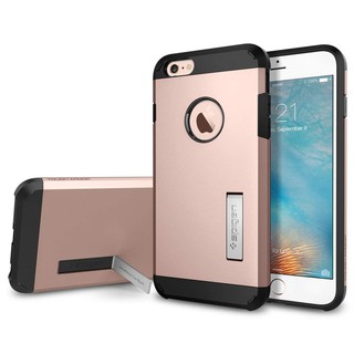 Ốp lưng iPhone 6S Plus Spigen Tough Armor (Vàng hồng)