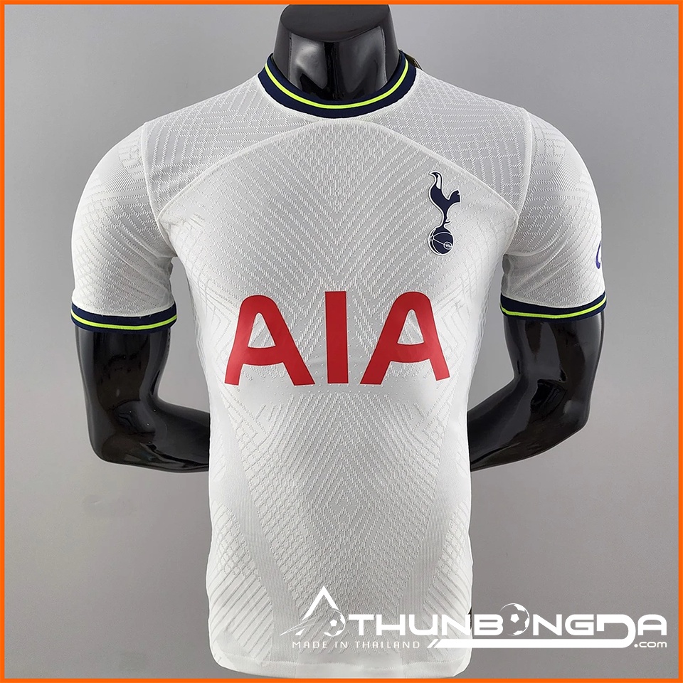 Áo Tottenham Hotspur trắng sân nhà 2022/2023, 2022/23 bản PLAYER Issue BODY fit cao cấp Thái Lan