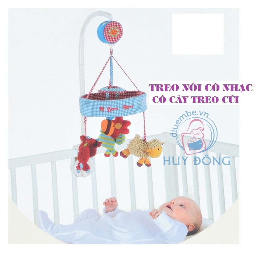 TREO NÔI CÓ NHẠC CÓ CÂY TREO CŨI MAMAMIYA &amp; PAPAS