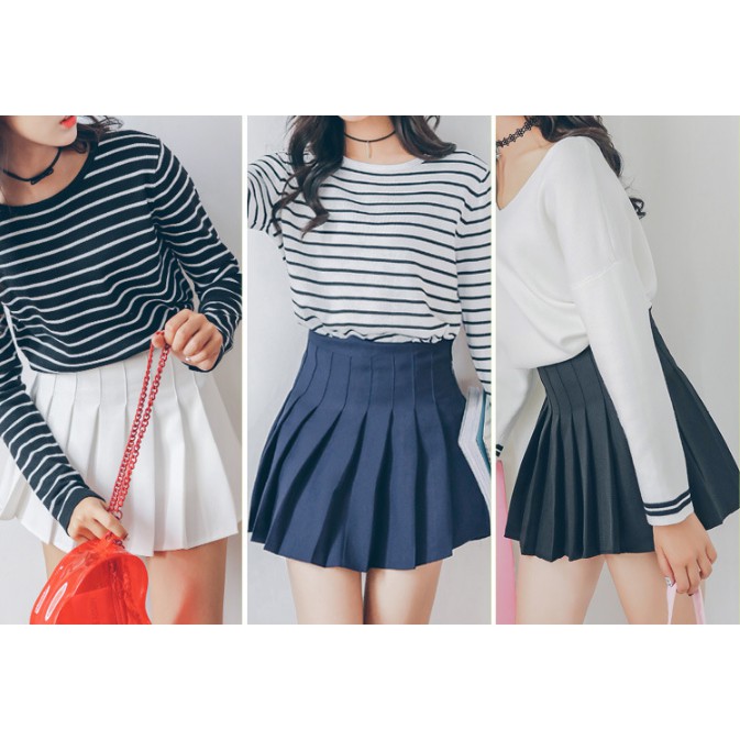 Chân váy tennis uzzlang ( Có Size To ) ( CÓ SẴN ) | BigBuy360 - bigbuy360.vn