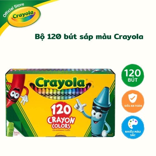 Bộ 120 bút sáp màu Crayola - 526920