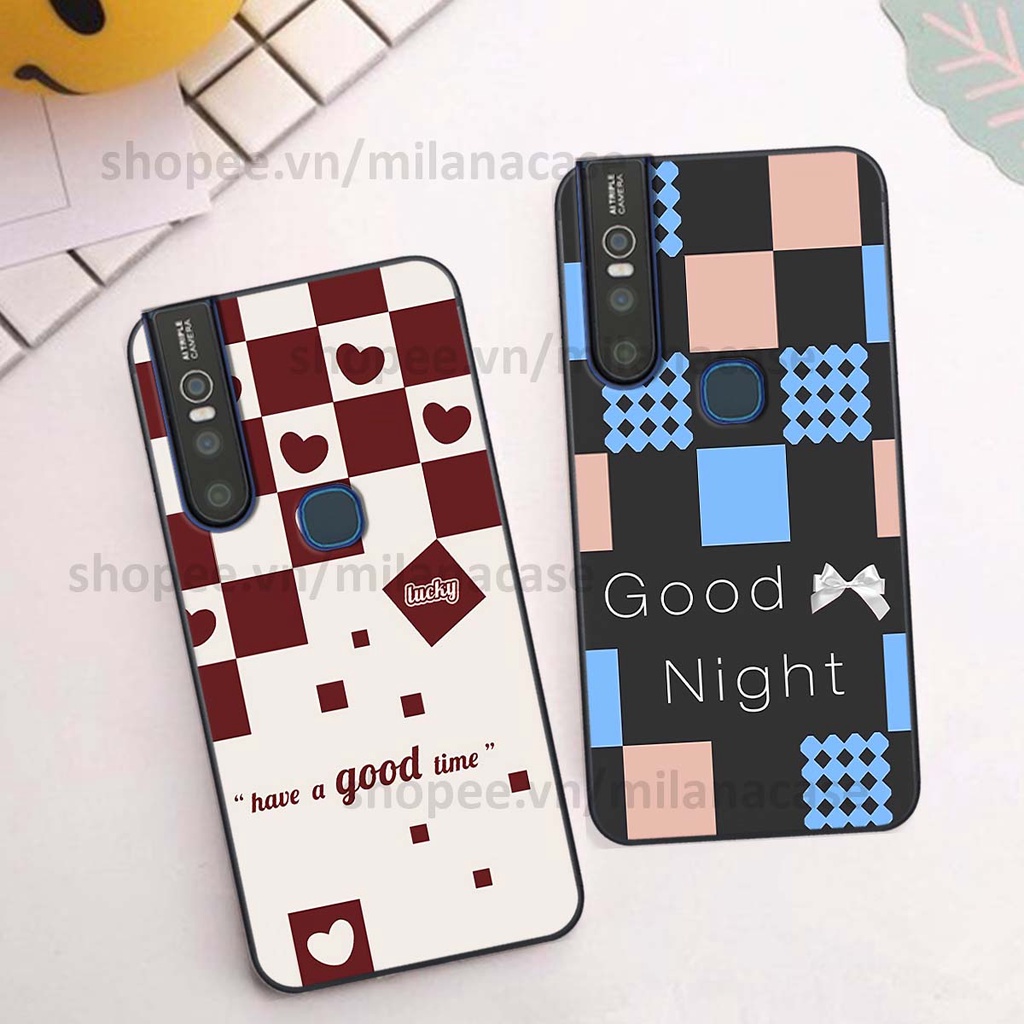 Ốp Vivo V15 / V15 Pro caro họa tiết nhiều màu sắc siêu đẹp thời trang cá tính
