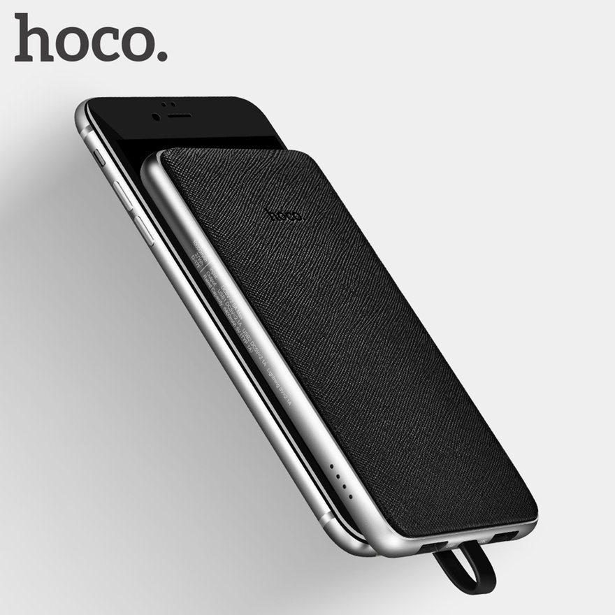 Sạc dự phòng Hoco J1-10000 với pin nhôm polyme an toàn chất lượng cao