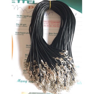 [Mã FASHIONGREEN44 giảm 10K đơn 50K] DÂY DA ĐEO CỔ - Dây đeo mặt phật - Dây đeo mặt dây chuyền