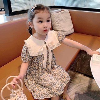 VÁY VINTAGE CỔ SEN ĐIỆU CHO BÉ (Ảnh thật cuối cùng)