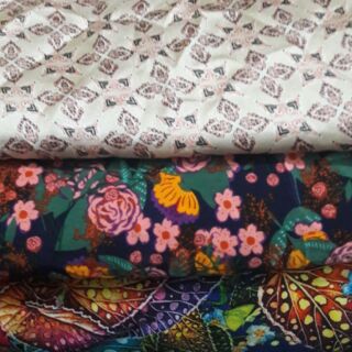 Set vải hoa lụa