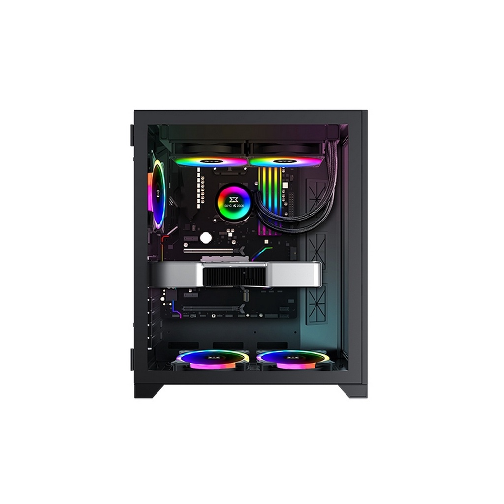 Vỏ Máy Tính Case Xigmatek Aquarius S  - Hàng Chính Hãng - Bảo hành 12 tháng