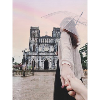 Ô Trong Suốt/ Ô Chụp Ảnh Sống Ảo