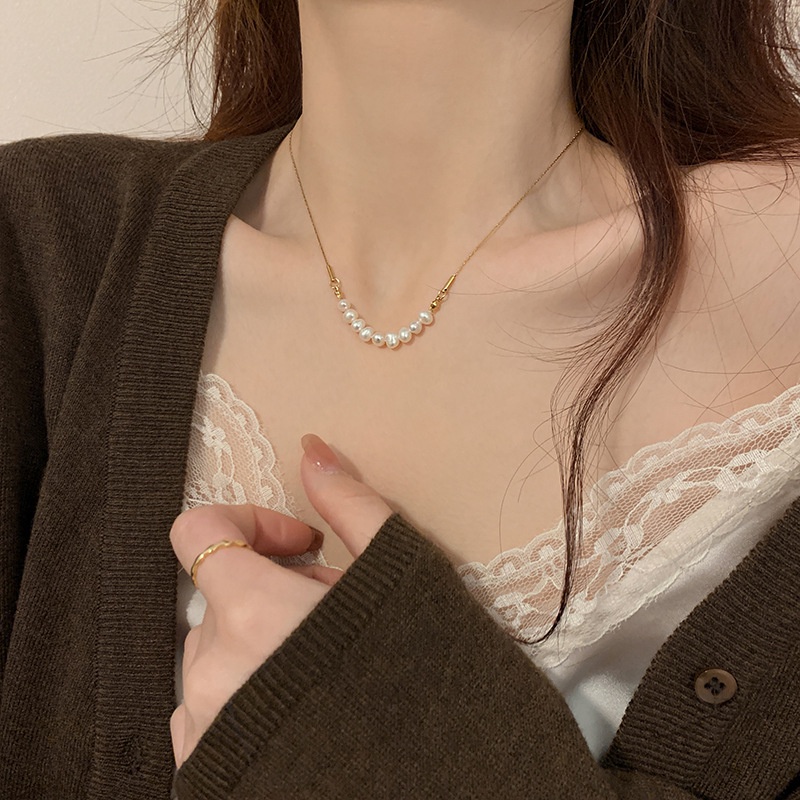 Vòng cổ Ngọc Trai Thiết Kế Thời Trang Sang Trọng Cao Cấp 2022