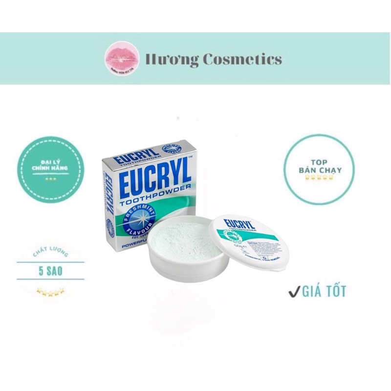 Bột đánh trắng răng Euceryl