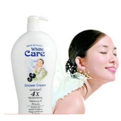 Sữa tắm dê White Care trắng mịn 1200ml – hàng Thái Lan Chính Hãng