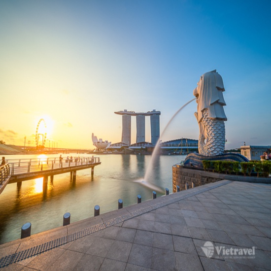 [EVoucher Vietravel] Singapore 03 ngày 02 đêm (khách sạn 3 sao)