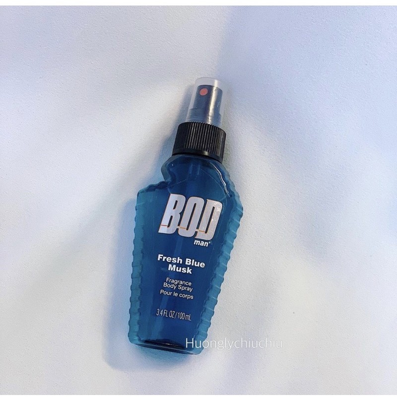 body mist nam Bob man Fresh blue musk 100ml