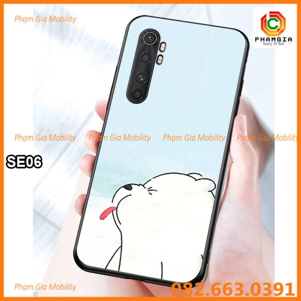 ỐP LƯNG XIAOMI MI NOTE 10 PRO - MI NOTE 10 LITE SILICON IN HÌNH ĐÁNG YÊU(P3)