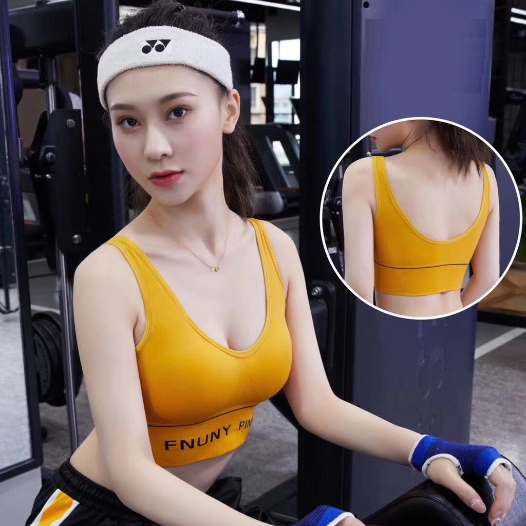 Áo Tập Gym , Yoga - Áo Bra Nữ - Áo Lót Nữ Chữ Pink (hàng chuẩn) (sỉ lẻ)