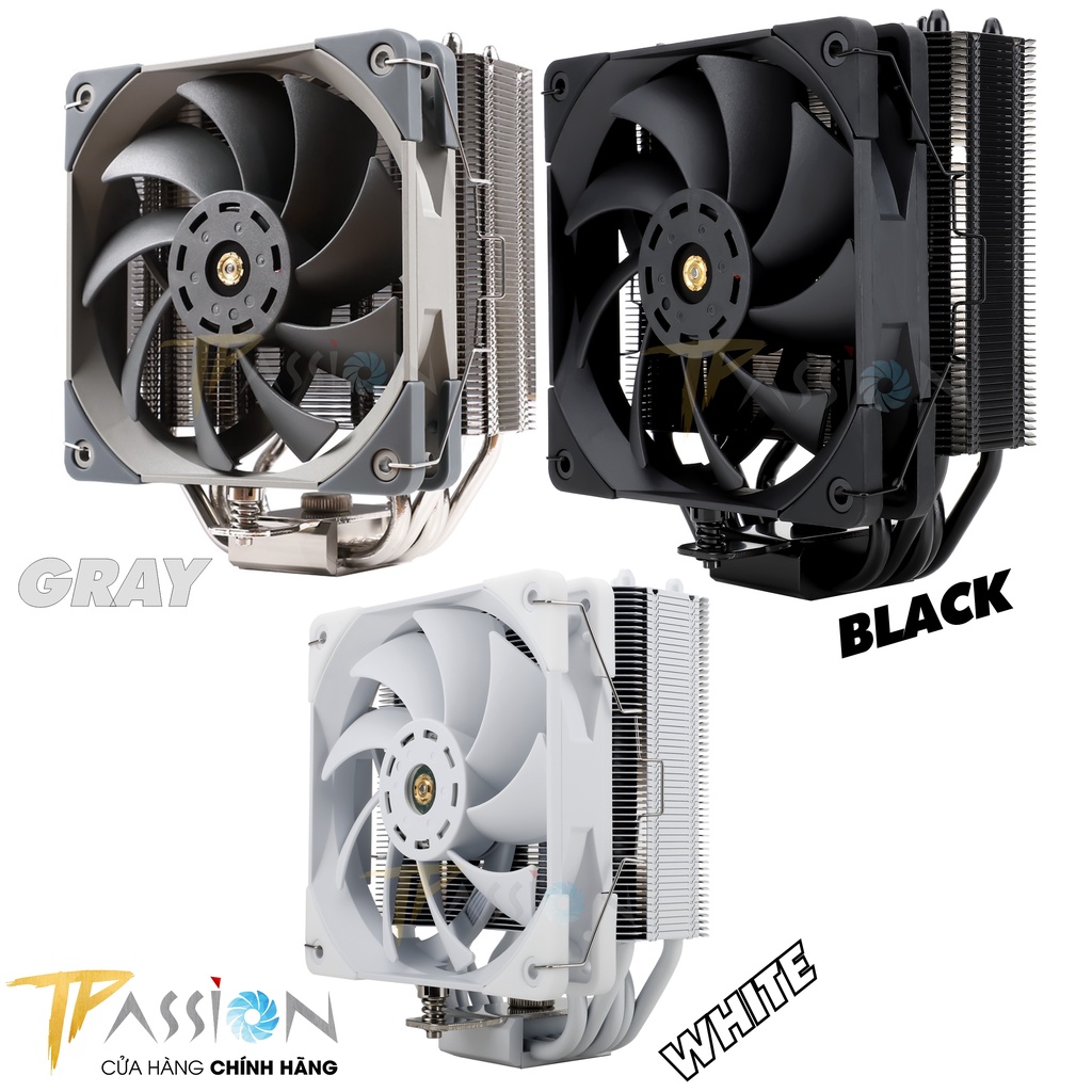 [Mã ELHAMS5 giảm 6% đơn 300K] Tản nhiệt khí CPU Thermalright TA 120 EX BLACK WHITE - Chính hãng, TA120