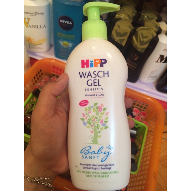Sữa tắm hội cho bé Hipp