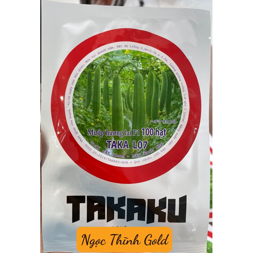 Hạt giống mướp hương Lai F1 Taka L07